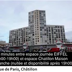 Chatillon Citea Express Chambre chez l\'habitant Chatillon métro pour nuitée avec accès direct Paris centre et Espace limité en journée Paris sans nuitée accès limité 8h00-19h00 pour dépôt bagages